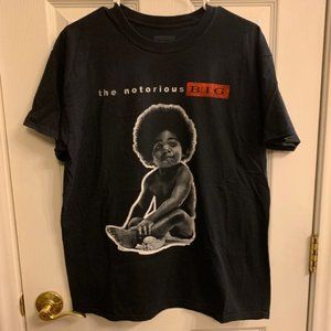 The Notorious B.I.G. Black T Shirt Mens Size Large